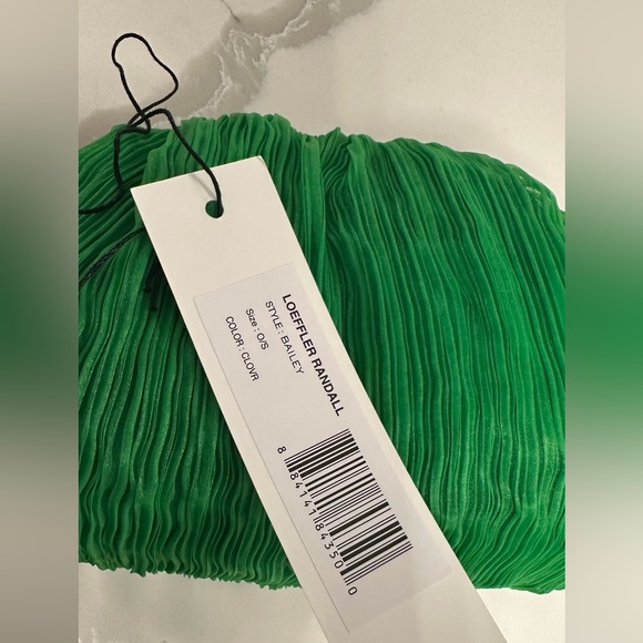 NWT never used Loeffler Randall clutch w strap - Picture 5 of 5